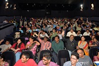 Yevade Subramanyam Success Tour in Vijayawada